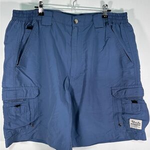Set Of 2 Shorts For Men Color Blue And Green  Assorted Brands Size 38